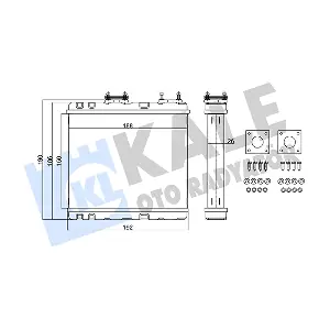 370580 KALE OTO RADYATOR