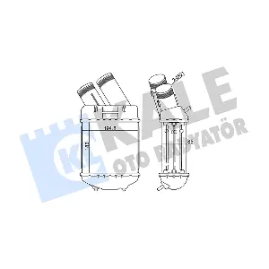 126100 KALE OTO RADYATOR