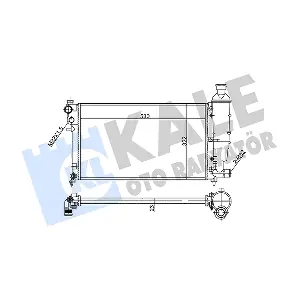 KALE OTO RADYATOR 351845