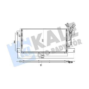 350385 KALE OTO RADYATOR