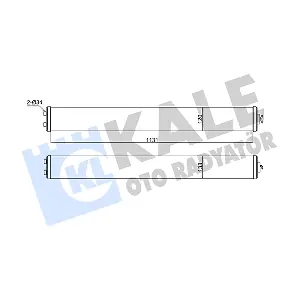 284200 KALE OTO RADYATOR