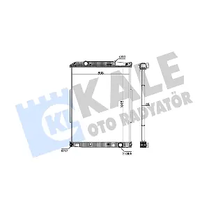 351345 KALE OTO RADYATOR