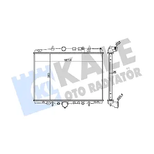 257900 KALE OTO RADYATOR