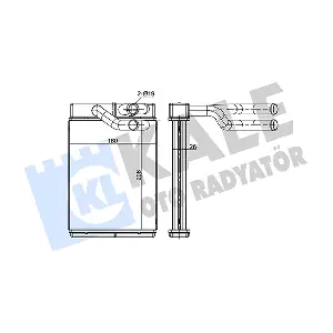 KALE OTO RADYATOR 352115