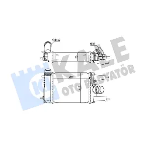 375750 KALE OTO RADYATOR