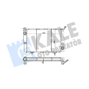 129800 KALE OTO RADYATOR