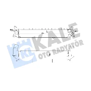 375845 KALE OTO RADYATOR