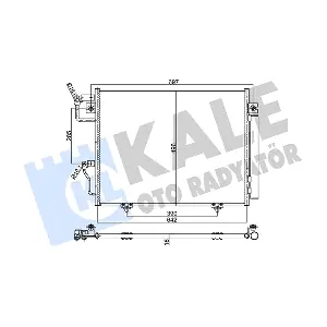 KALE OTO RADYATOR 350635