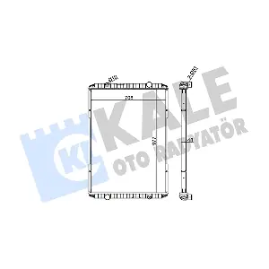 349540 KALE OTO RADYATOR