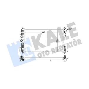 346185 KALE OTO RADYATOR