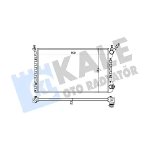 KALE OTO RADYATOR 346110