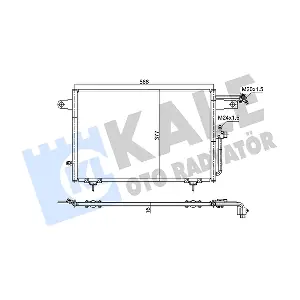 353040 KALE OTO RADYATOR