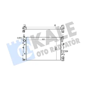 363110 KALE OTO RADYATOR
