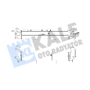 375840 KALE OTO RADYATOR