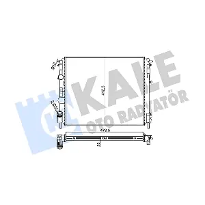 KALE OTO RADYATOR 169300