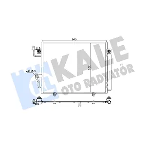 350630 KALE OTO RADYATOR