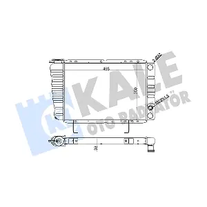 105100 KALE OTO RADYATOR