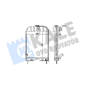 276800 KALE OTO RADYATOR