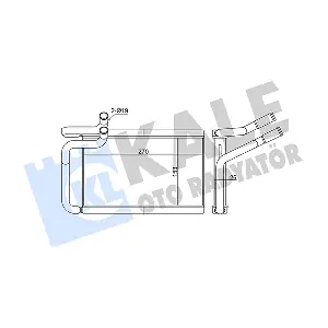 352155 KALE OTO RADYATOR