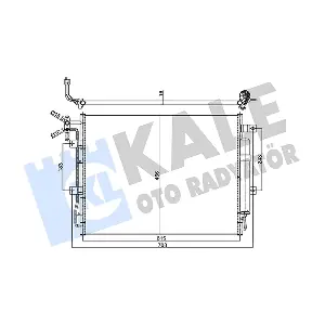 358065 KALE OTO RADYATOR