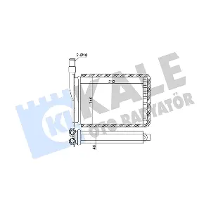 110198 KALE OTO RADYATOR