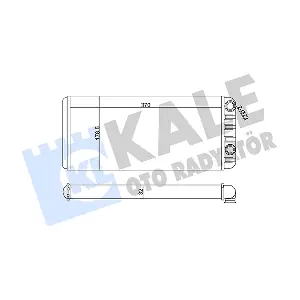 353850 KALE OTO RADYATOR