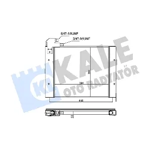 425100 KALE OTO RADYATOR