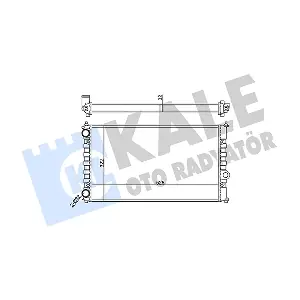 KALE OTO RADYATOR 355590