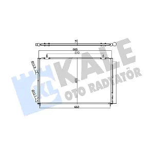 353095 KALE OTO RADYATOR