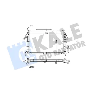 363265 KALE OTO RADYATOR