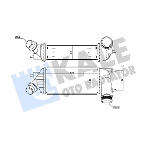 KALE OTO RADYATOR 350860