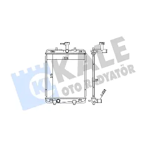 364400 KALE OTO RADYATOR