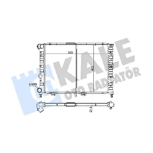157700 KALE OTO RADYATOR