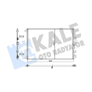 KALE OTO RADYATOR 352575