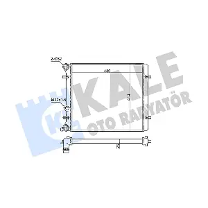 KALE OTO RADYATOR 348255