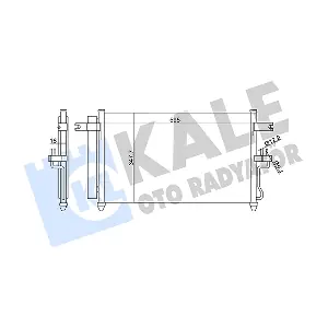 342980 KALE OTO RADYATOR
