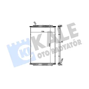 349465 KALE OTO RADYATOR