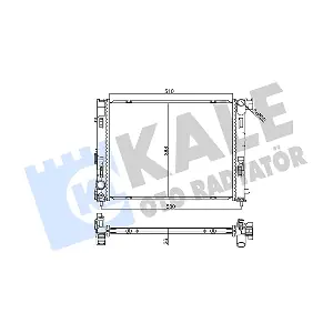 357230 KALE OTO RADYATOR