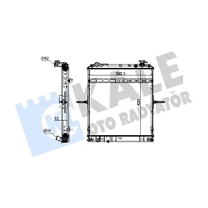 240100 KALE OTO RADYATOR