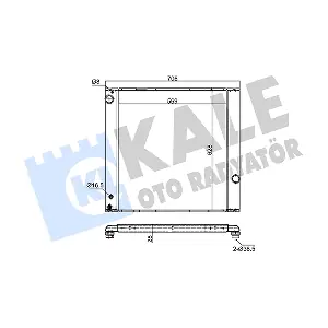 350900 KALE OTO RADYATOR