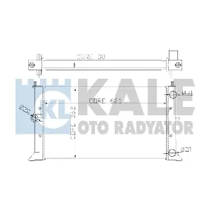 342225 KALE OTO RADYATOR