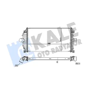 352280 KALE OTO RADYATOR