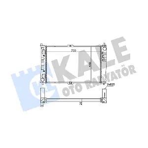 345940 KALE OTO RADYATOR