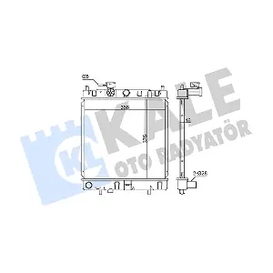 347990 KALE OTO RADYATOR