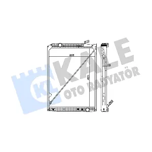 349295 KALE OTO RADYATOR