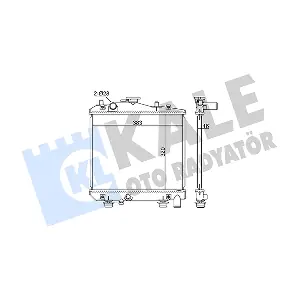 348350 KALE OTO RADYATOR