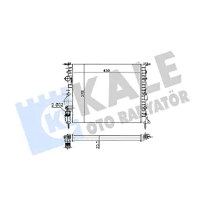 109400 KALE OTO RADYATOR