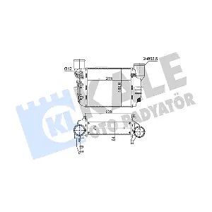 352445 KALE OTO RADYATOR