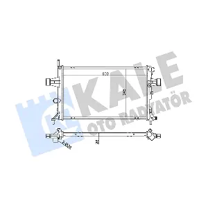 363500 KALE OTO RADYATOR