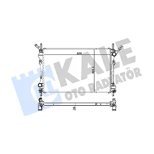 KALE OTO RADYATOR 126400